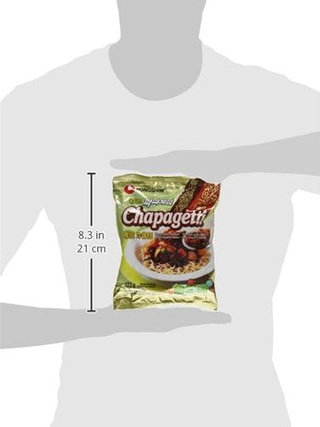 Nongshim Chapagetti Chajang Noodle, 4.5-oz 5 Packs (Made in USA)